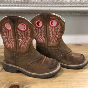 Ariat girls cowgirl boots